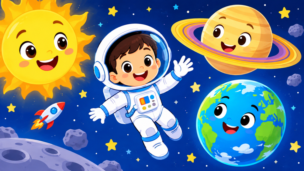 Space Explorers: My First Guide to the Solar System